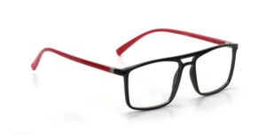 Black Full Rim Rectangle Computer Glasses