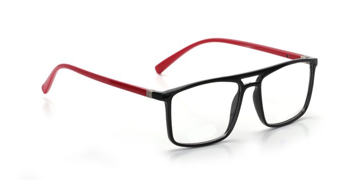 Black Full Rim Rectangle Computer Glasses