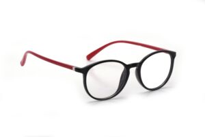 Black Full Rim Round Computer Glasses