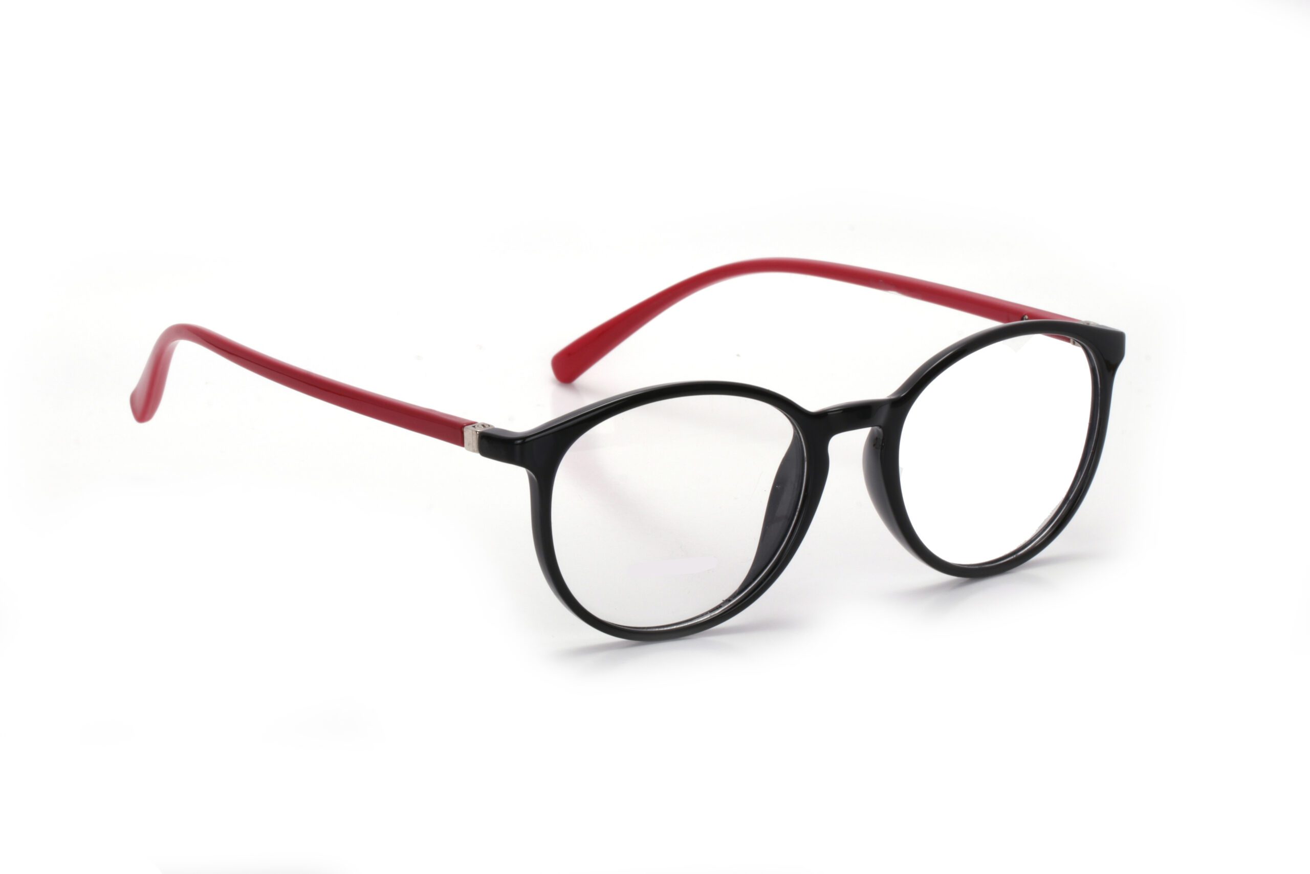 Black Full Rim Round Computer Glasses