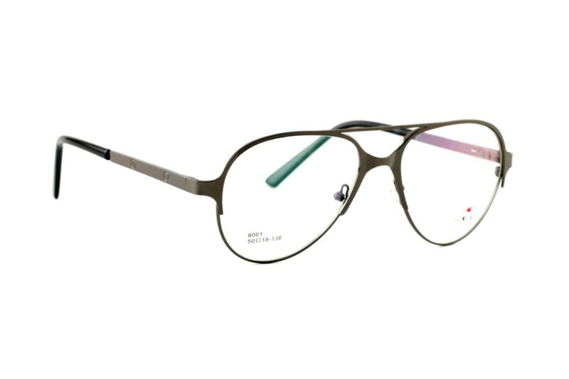 Brown Full Rim Aviator Eyeglasses