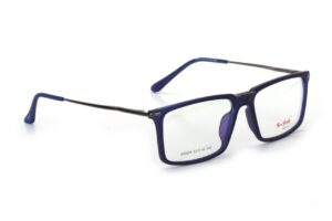 Blue Full Rim Rectangle Eyeglasses