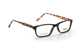 Black Full Rim Rectangle Eyeglasses