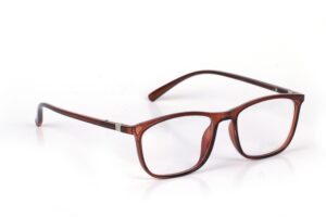 Brown Full Rim Rectangle Computer Glasses