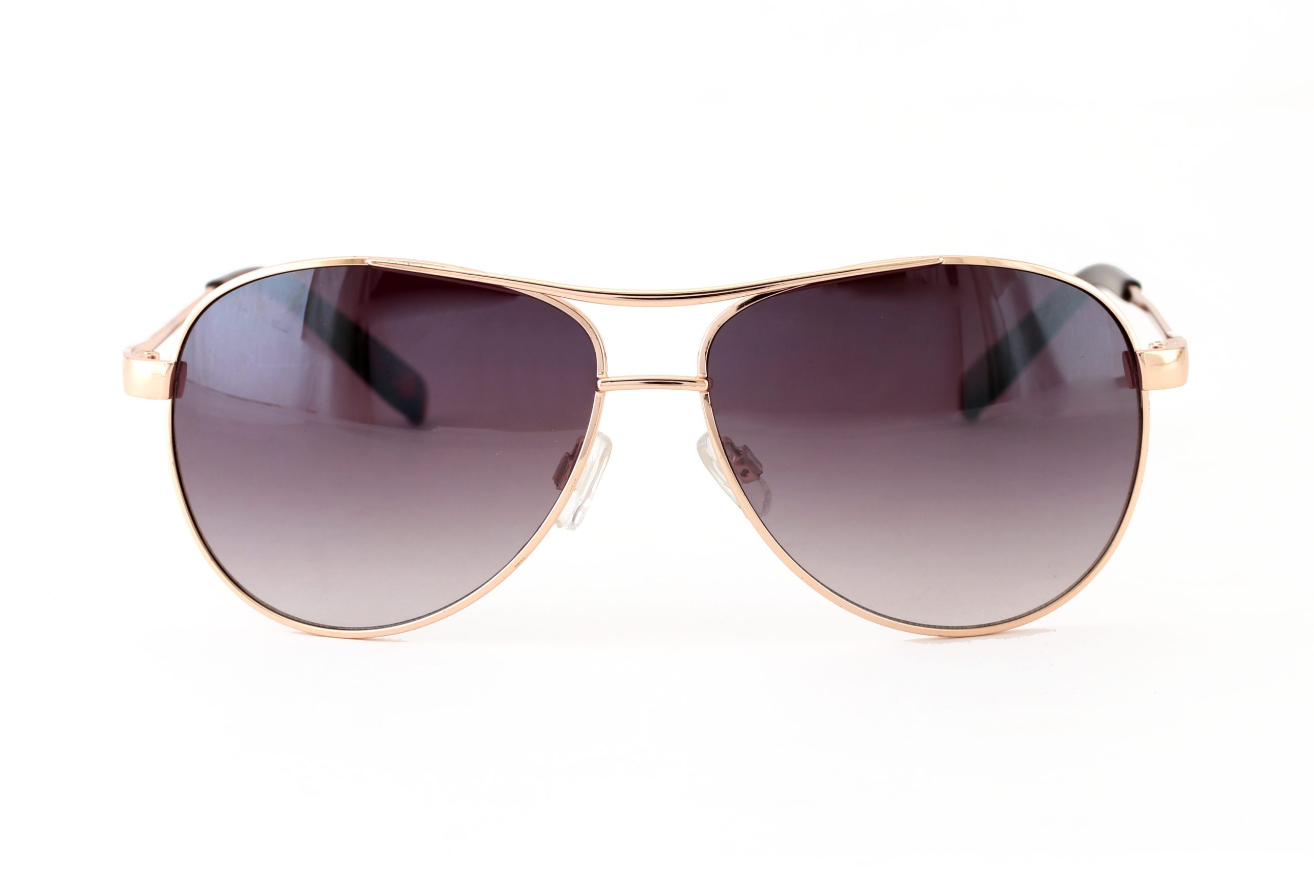 Gold Full Rim Aviator Sunglasses