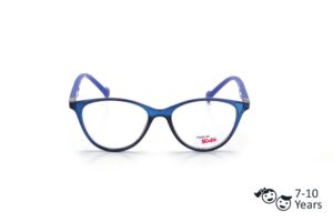 Blue Full Rim Cat Eye Kids Eyeglasses
