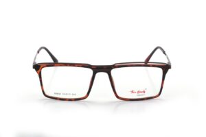 Tiger Brown Full Rim Rectangle Eyeglasses