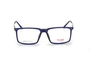 Blue Full Rim Rectangle Eyeglasses
