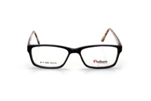 Black Full Rim Rectangle Eyeglasses