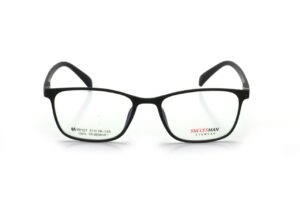 Black Full Rim Rectangle Eyeglasses