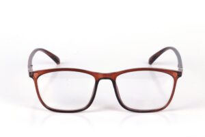 Brown Full Rim Rectangle Computer Glasses