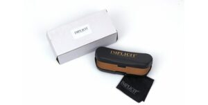 Black Full Rim Rectangle Computer Glasses