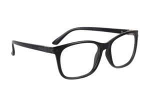 Matte Black Full Rim Rectangle Computer Glasses