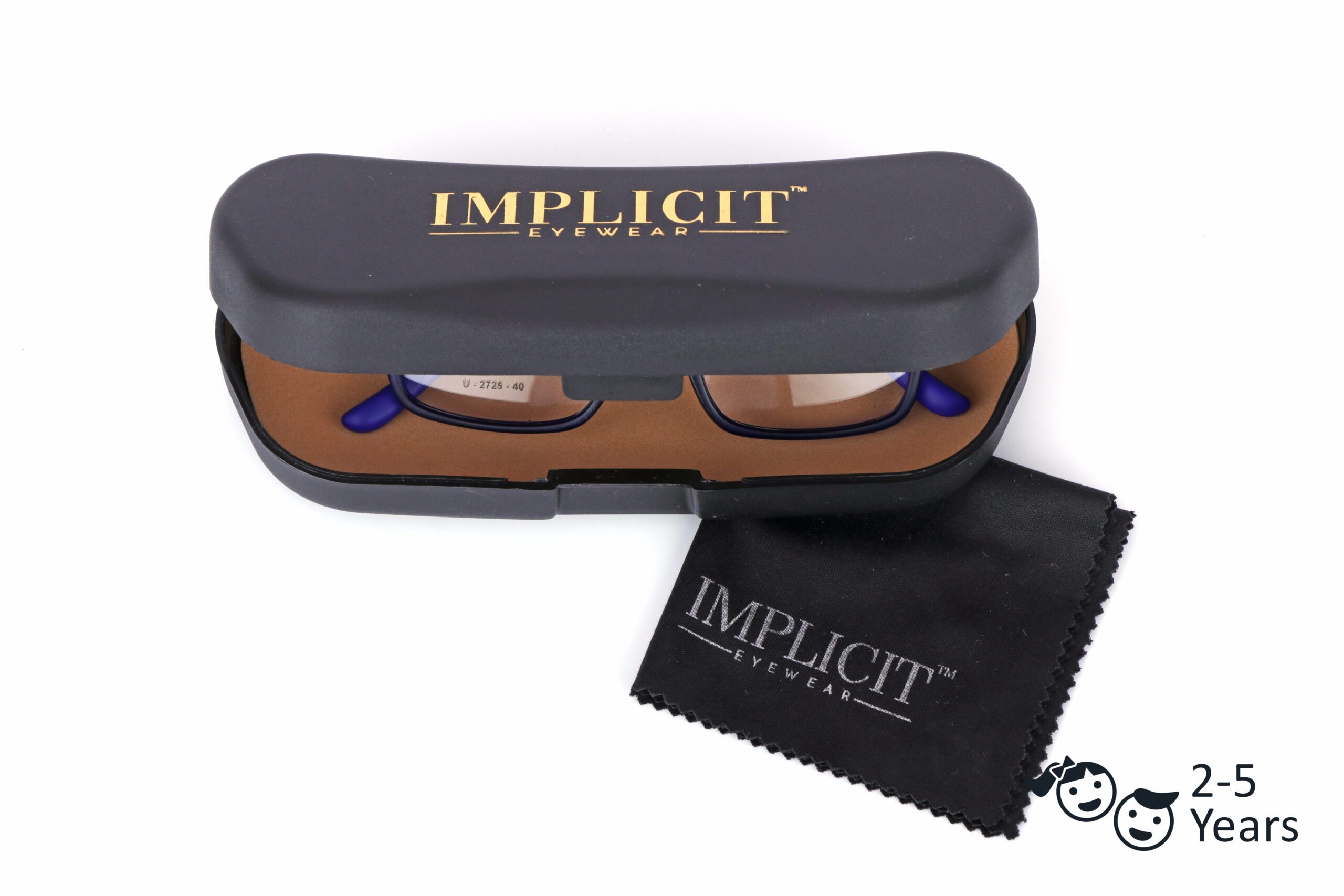 Blue Full Rim Rectangle Kids Computer Glasses