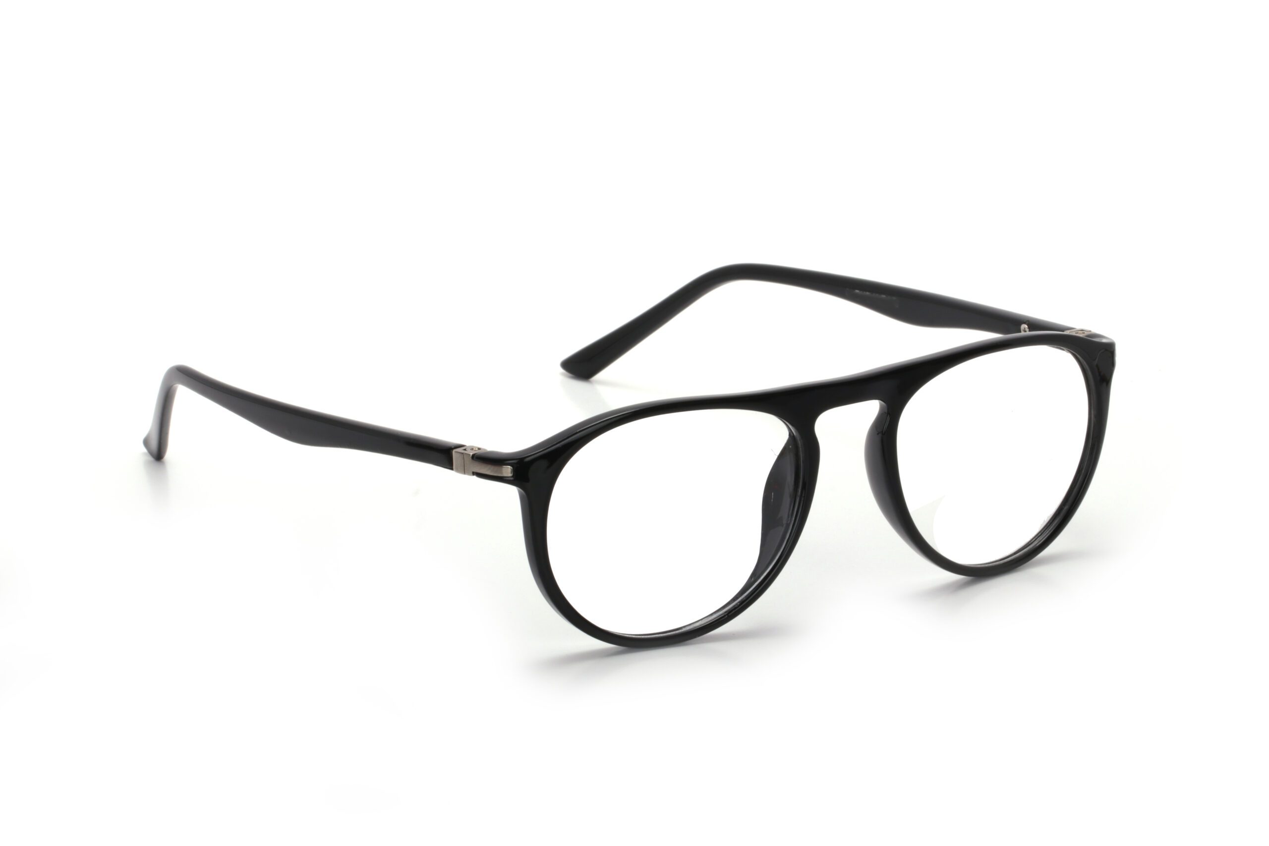 Black Full Rim Oval Eyeglasses