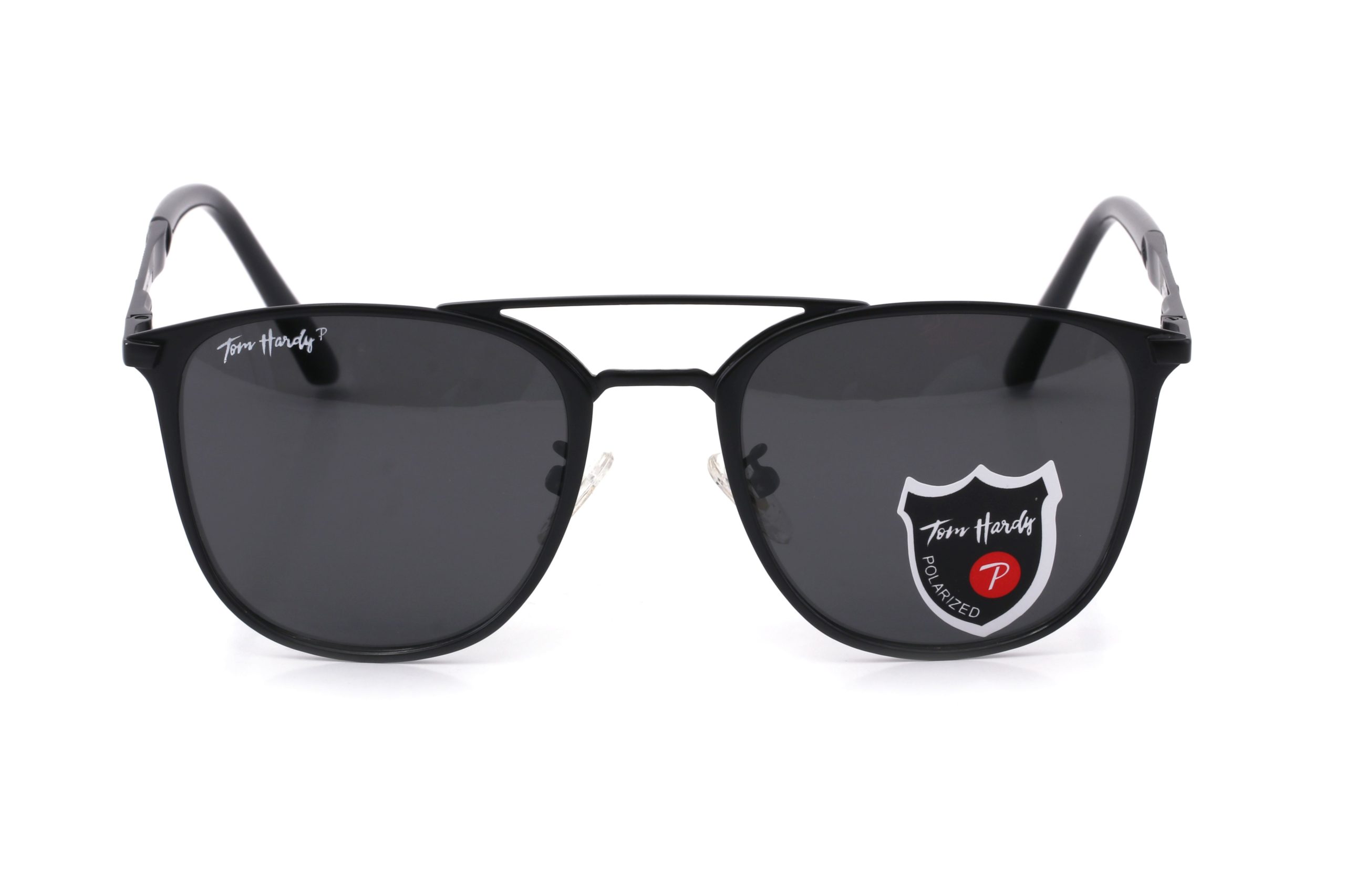 Black Full Rim Square Sunglasses