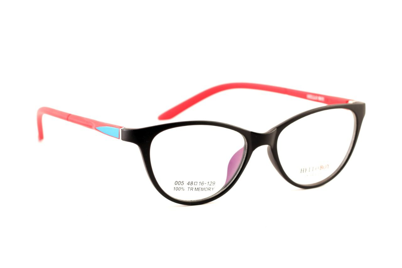 Matte Black Full Rim Cat Eye Eyeglasses
