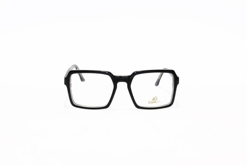 DAREON BLACK TRSNSPARENT EYEGLASSES 9023
