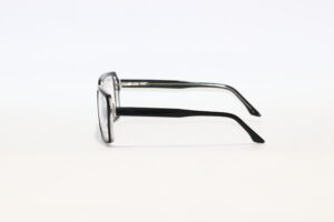 DAREON BLACK TRSNSPARENT EYEGLASSES 9023