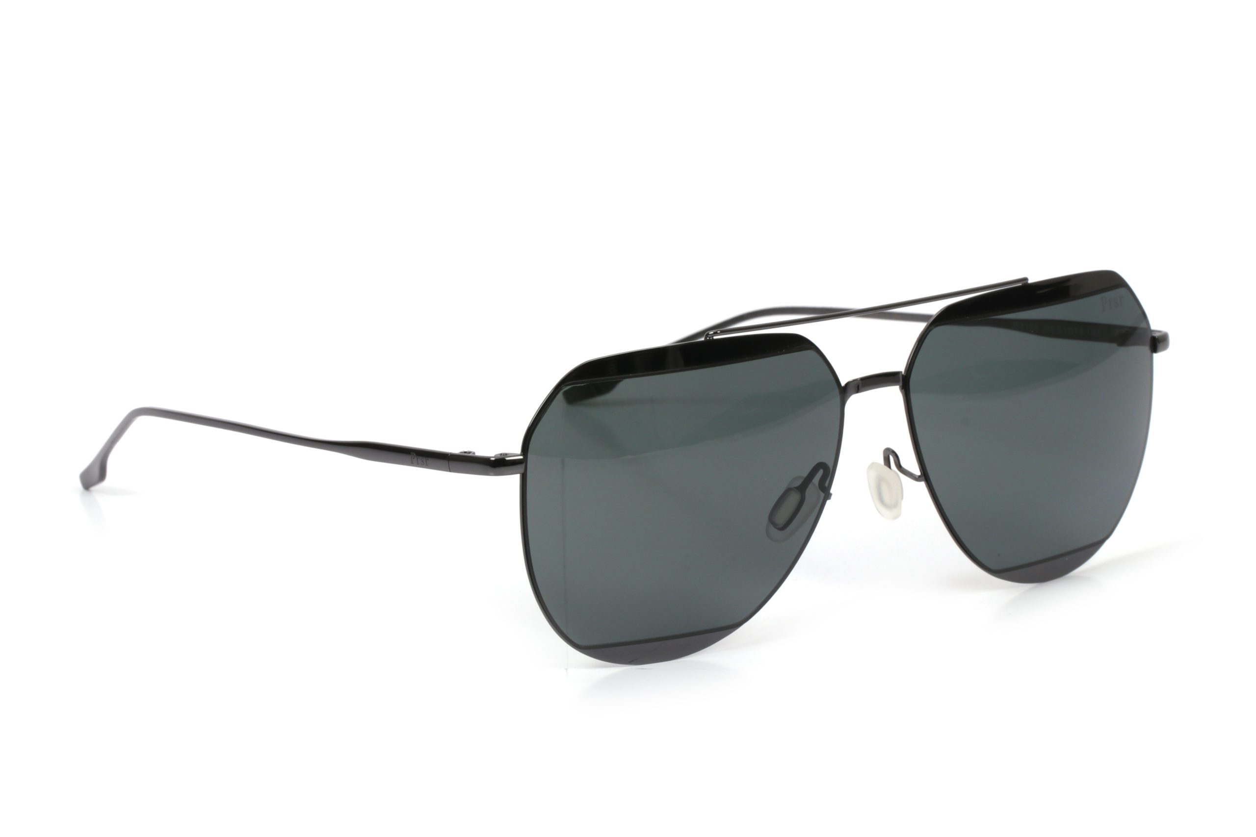 Gunmetal Full Rim Aviator Metal Medium Men PRSR SGHRA0072 Sunglasses ...