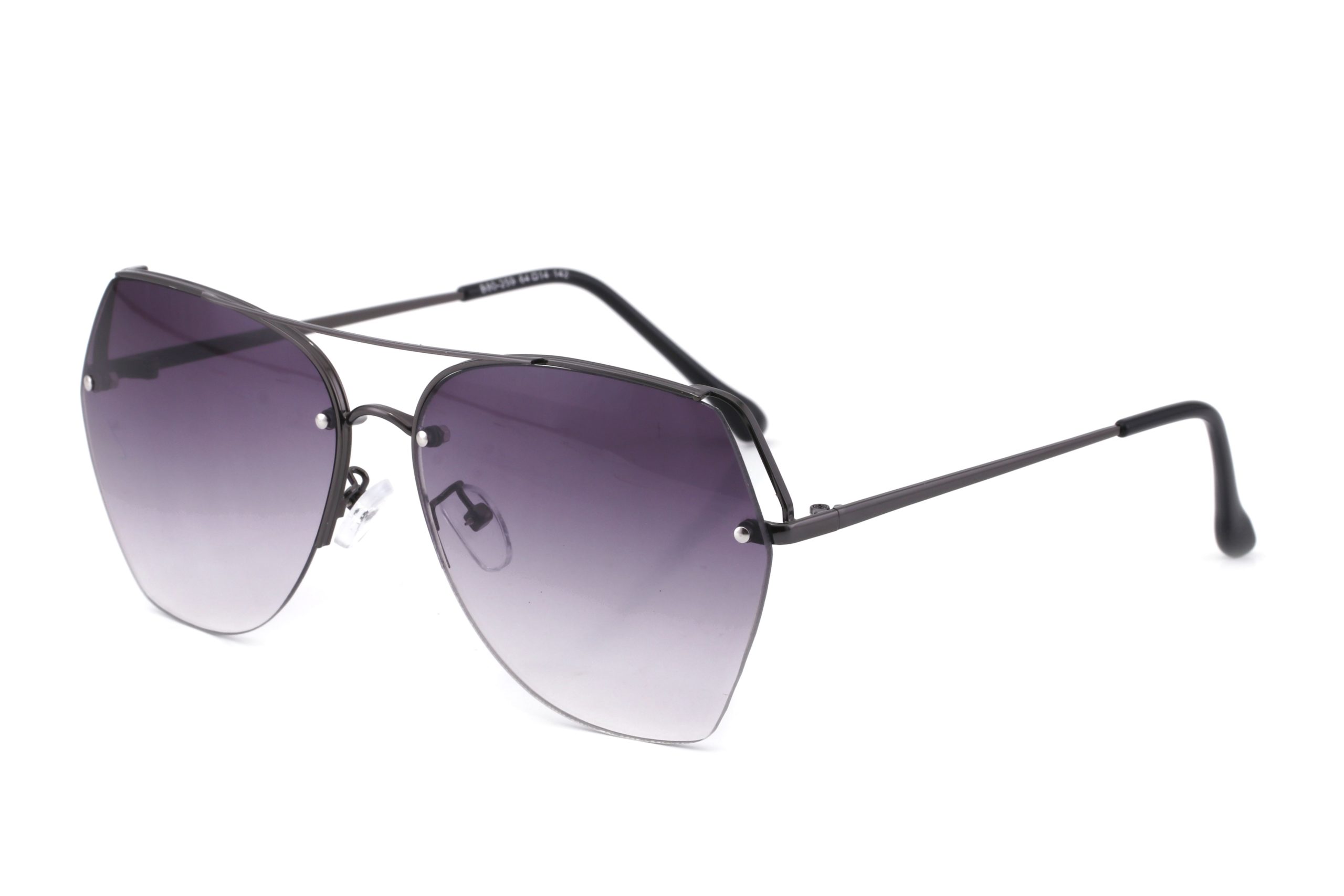 Calvin Klein Half Rim Aviator Sunglasses CK20121S 780 ROSE GOLD Frame –  TheSunglassFashion